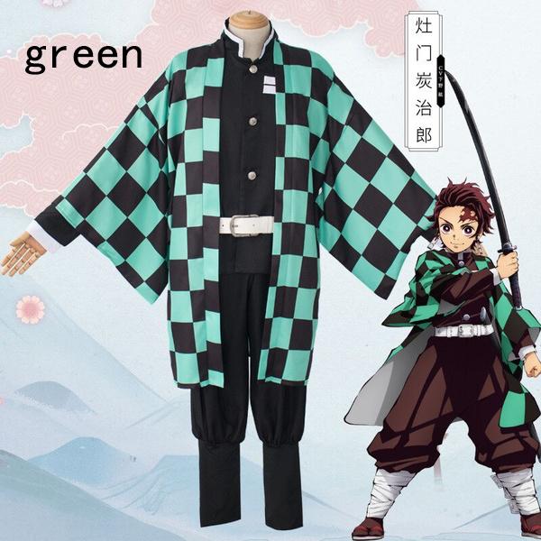 Костюм убийцы демонов Kimetsu no Yaiba Kamado Tanjirou Nezuko Agatsuma Zenitsu Tomioka Giyuu Muzan, аниме для косплея