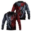 Gentle And Evil Skull 3D All Over Printed Mens Hoodies and Sweatshirt Autumn Unisex Zipper Hoodie Casual Sportswear