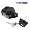 1pc Black 4012165 Ignition Key Switch 4010390 Ignition Key Switch  for Sportsman 400 500 600 700 800