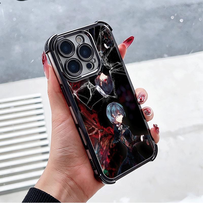 Мягкий чехол для телефона G-Ghouls Тоука Кирисима для Xiaomi Poco X7 X8 Pro Max X6 X5 X3 F8 Ultra F7 M8 M7 M5S Redmi 15C 15A 15 14C 13C 1