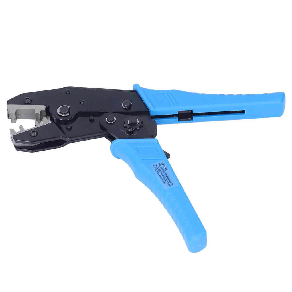 Wire Crimper Ratchet Type Automatic Lock Insulated Terminal Crimper for 3/6AWG for Line Connection