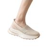 2025 Summer New One-pedal Women's Shoes Foreign Fashion Mesh Shoes Thick Sole Heightening Lightweight Sports and Leisure Shoes