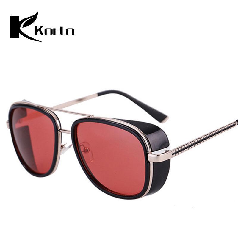 Железный человек, уличные солнцезащитные очки Mannen Tony Stark Zonnebril, солнцезащитные очки в стиле панк, очки для мужчин и женщин ручной работы