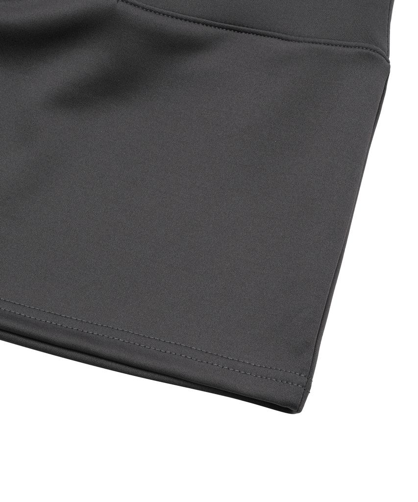 Mucent Stria Punched Eyelet Banding Mini Skirt (2 Colors)