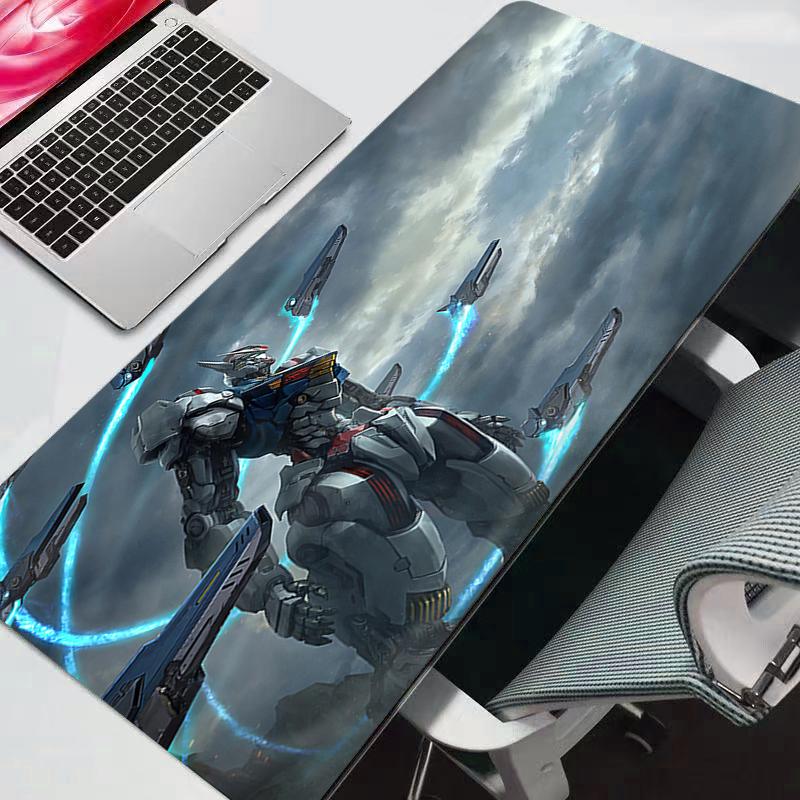 Mouse Pad Gundam Big Gamer Mouse Pads Games XXL Keyboard Large Mousepad New Gaming Desk Mat