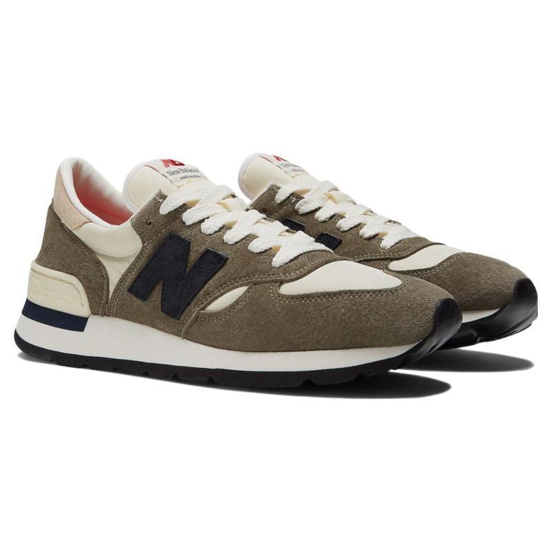 New Balance 990v1 Сделано в США Серые Синие Кроссовки M990WG1