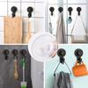 Powerful Suction Cup Hooks Heavy Duty Vacuum Suction Shower Hooks Storage Hanger Reusable Traceless Clothes Hook