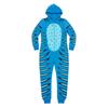 Matching Family Outfits - Striped Print Family Matching Hooded Zip-Up Onesie Loungewear