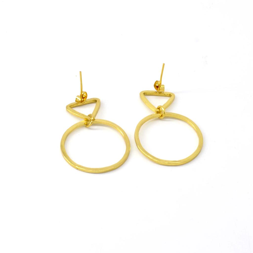 Серьги-гвоздики из серебра 925 пробы, женские украшения, серьги из стерлингового серебра с геометрическими коваными открытыми кругами