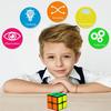 Кубик Рубика 2x2x2 Магический Кубик Скорости 2x2 Кубик Гладкий 3D Головоломка Игрушка Мини Карманная Игрушка-Вертушка Образовательные Игрушки для Мальчиков Девочек Детей Взрослых