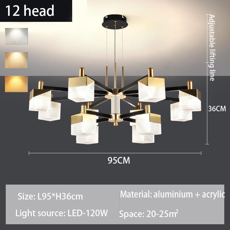 Светодиодная хрустальная люстра для гостиной, потолочный светильник, потолочная люстра, ресторан, люстра, потолочный светильник для спальни
