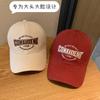 Fashion Hat Big Head Circumference Baseball Cap Female American Retro Face Small Versatile Embroidered Cap Male Summer Sunshade Sunscreen Tide