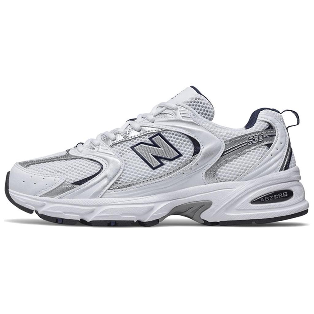 New New Balance 530 White Silver Navy MR530SG
