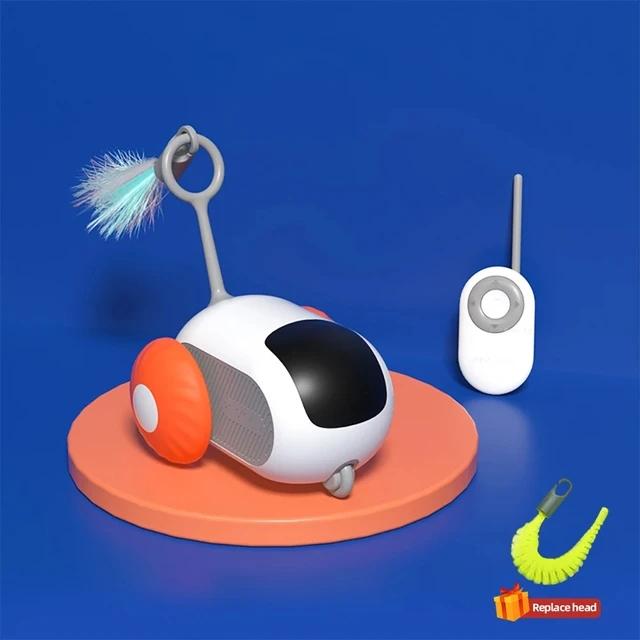 Умная игрушечная машинка для кошек интерактивная игрушка-мяч для кошек автоматическая катящаяся игрушечная машинка с дистанционным управлением аксессуары для домашних кошек товары для котят