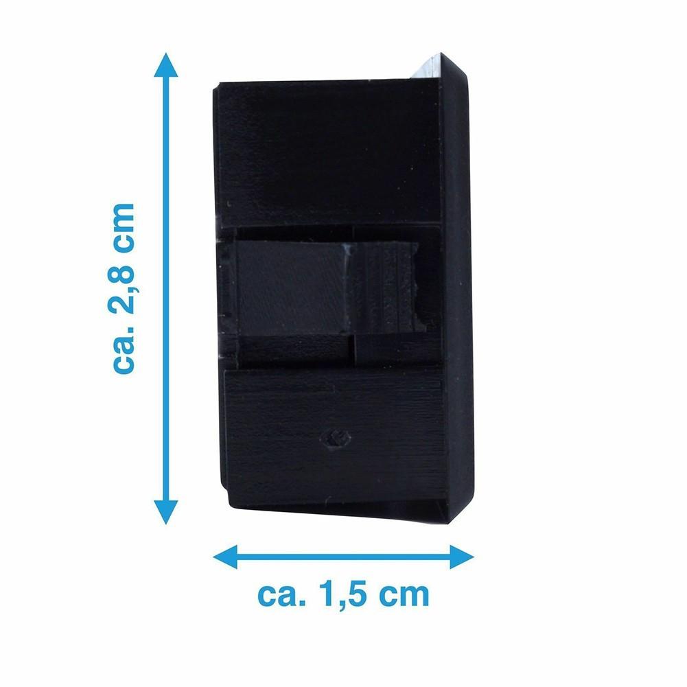 Мини-термометр с дисплеем температуры, цифровой с зондом, черный кабель 1 м - 5 м