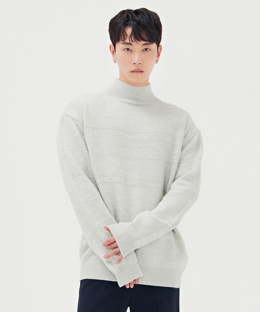 CHASECULT Men'S Daily Mock Neck Sweater-Bgrk5213E0B