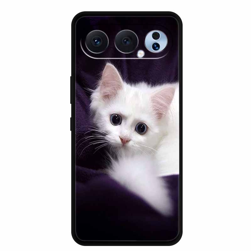 Чехол с цветочными узорами для Honor 500 Pro Силиконовый Мягкий ТПУ Чехол для Телефона Бампер Honor500 Pro MEP-AN00 Чехол Задняя Панель Аниме Кошки Милый