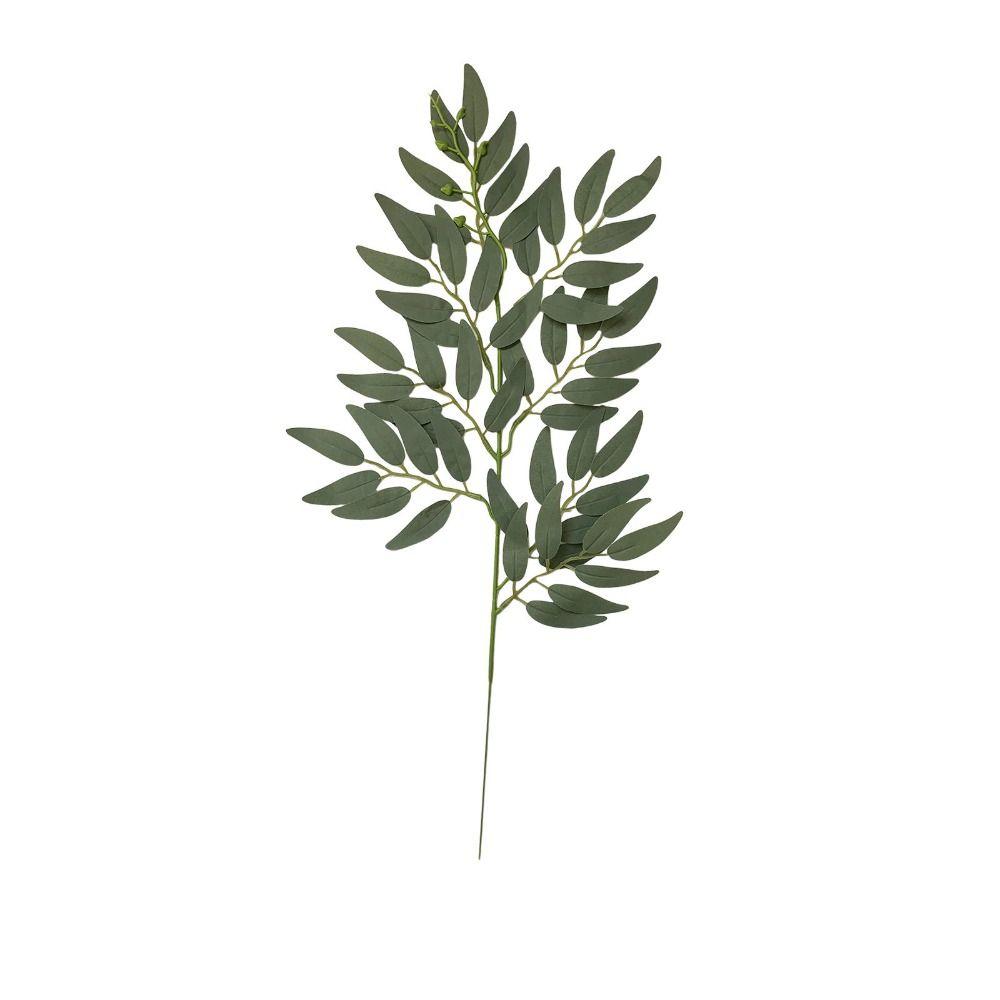 Handmade Silk Willow Leaves Long Fake Plant Home Garden Decor
