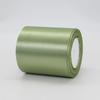 22M/Roll Light Green Ribbon Handmade Flower Bouquet Crafts DIY Sage Green Gift Wrapping Supplies Satin Ribbon for Gift Wrapping