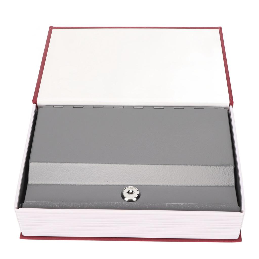 Book Safe Stainless Steel Liner Decorative ABS Material Humanized Design Protective Soft Touch