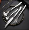 Thickened Stainless Steel Knife and Spoon Tableware, Restaurant Steak, Hotel Knife, Spoon, Practical, Noble, Durable Set