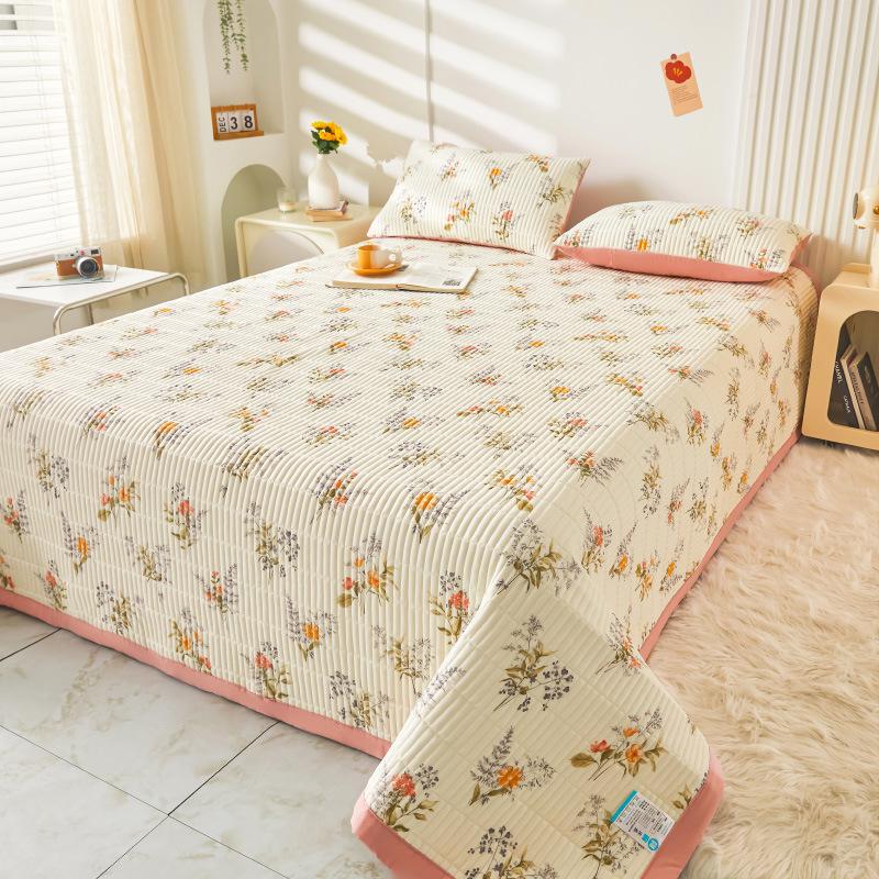 Покрывало для стирки, хлопково-льняная юбка, кружевные покрывала, студенческое общежитие, матрас с татами, нескользящий чехол, тонкое одеяло, четыре сезона