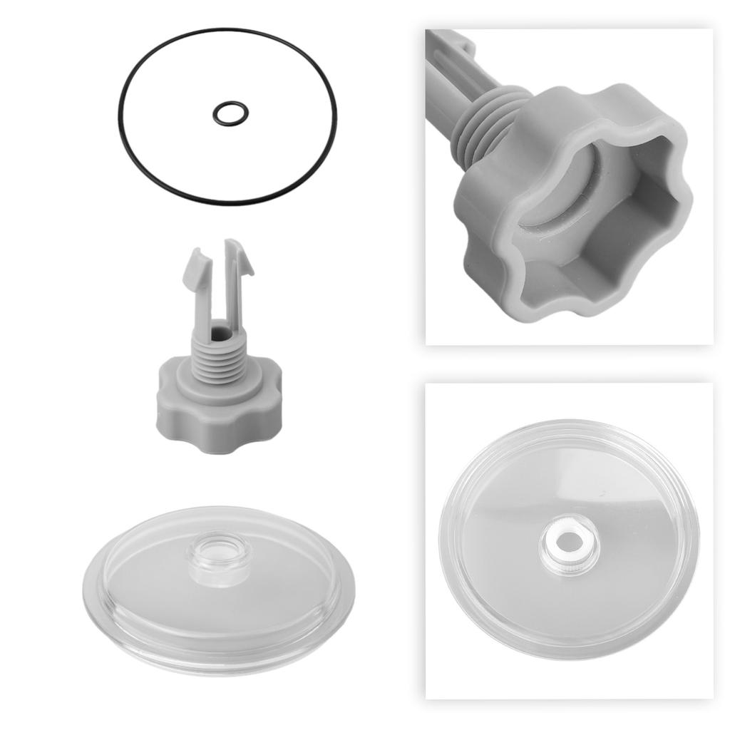 Leaf Trap Cover Lid O Ring Valve SF Debris Out For Intex 12 Inch