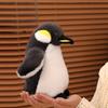 1 шт. Милая реалистичная плюшевая игрушка Императорский пингвин, Персонажи мультфильмов, анимации и игр, Плюшевые игрушки
