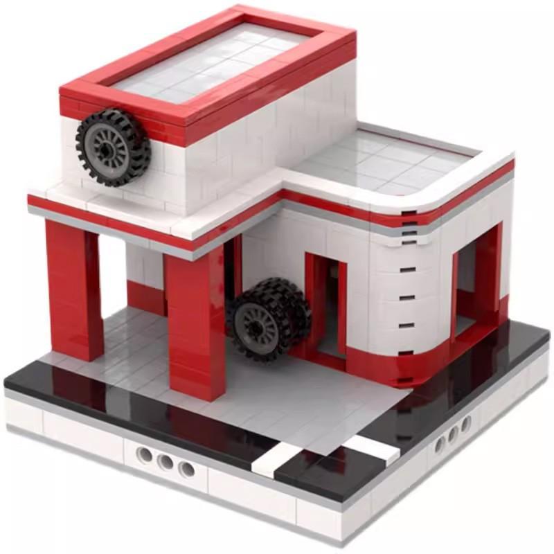 Building Block Is Compatible With 33928 Urban Garage, Educational Assembly Creative Series, Creative Toys