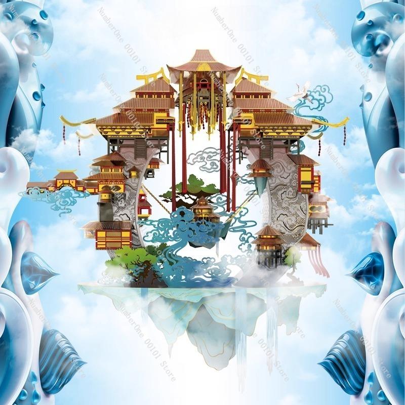 3D металлический сборный пазл-модель древней архитектуры, сложная поделка «сделай сам» для взрослых, точные компоненты, вырезанные лазером