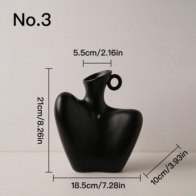 Художественная ваза для тела, керамическая гидропонная ваза, цветочная композиция, домашний декор, настольные украшения