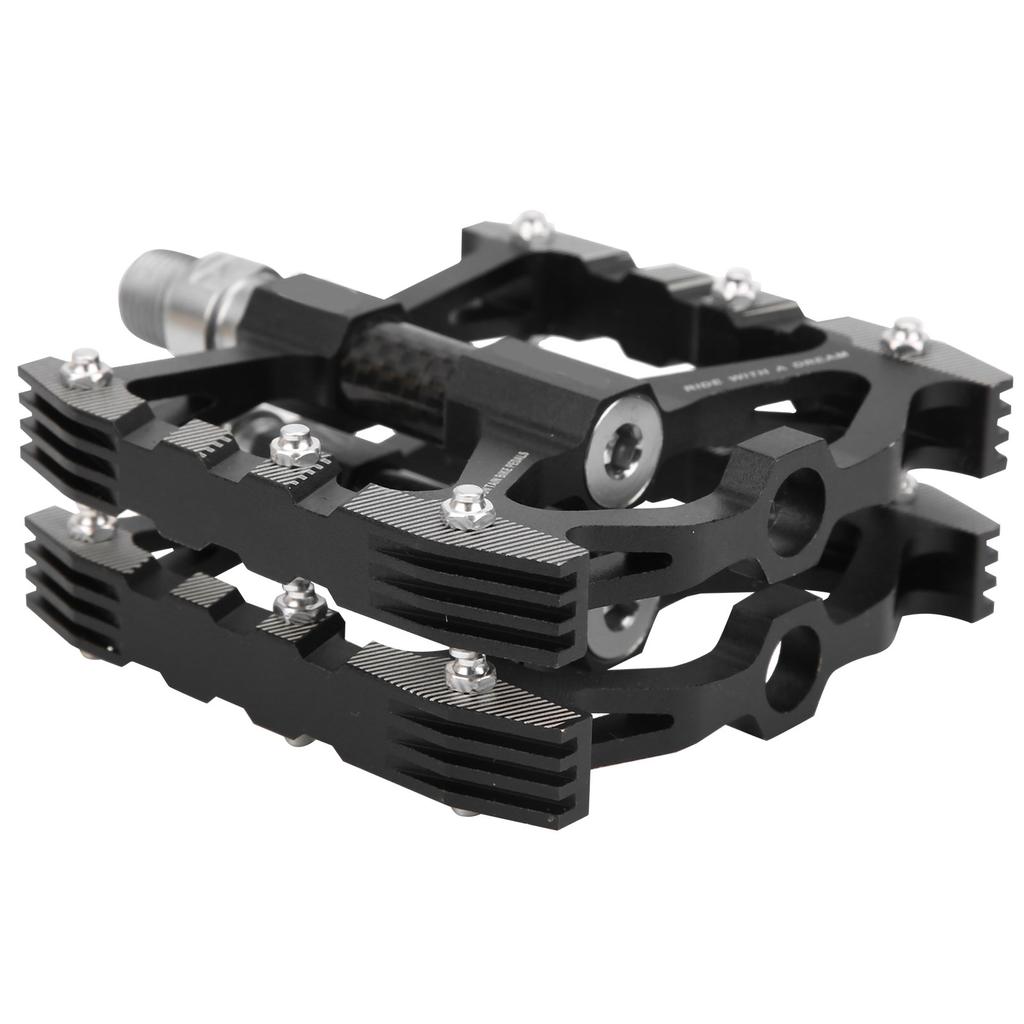 Велосипедные педали Wheelup из углеродного волокна, алюминиевый сплав, подшипниковая платформа, противоскользящая, горный велосипед, велоспорт