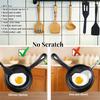 2pcs Mini Silicone Brownie Serving Spatula Set Heat Resistant Cooking Spatula for Flip Eggs Crepe Steak Pizza Kitchen Utensil