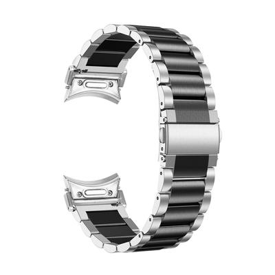 Ремешок для Samsung Galaxy Watch7 40мм/44мм, быстросъемный коннектор, браслет из нержавеющей стали