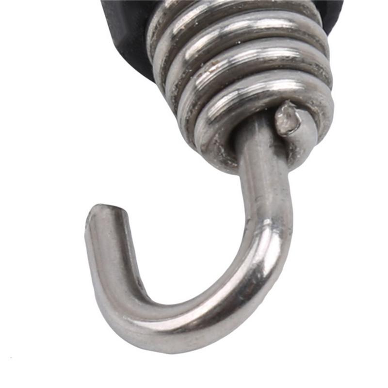 2Pcs/set Stainless Steel Spring Hooks Motorcycle Tension Spring Hardware Accessories For Exhaust Pipe Motorbike Repair
