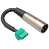 Hosa PHX-206M Euroblock Female To XLR Male Adapter, Bulk