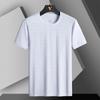 Men's Plus Size Summer Sports Ice Silk T-Shirt – Casual Short-Sleeve Top