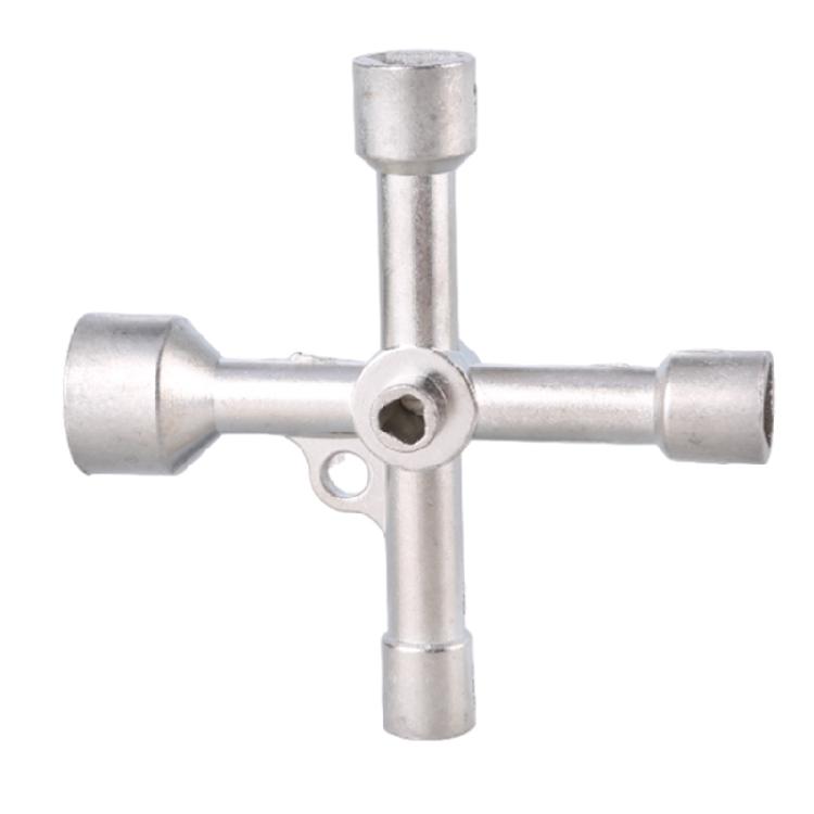 Многофункциональный крестовой ключ 5 в 1 Портативный гаечный ключ для сантехники Треугольники Поезд Электрический Лифт Шкаф Ключ