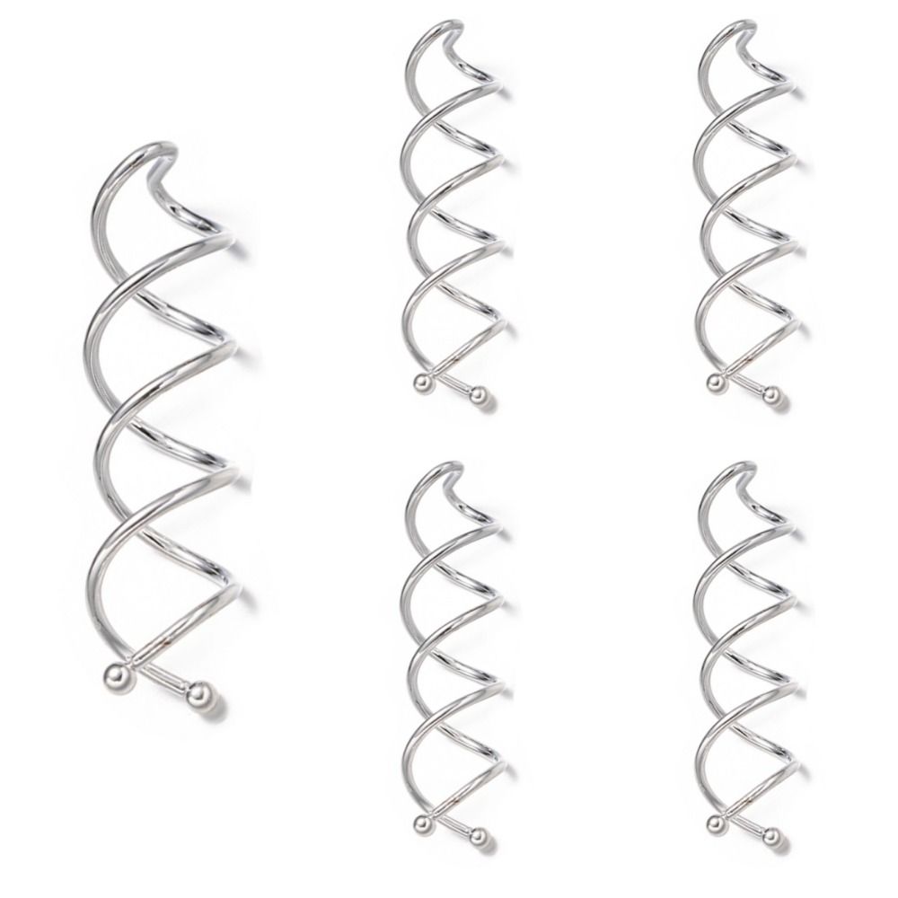 5pcs Hair Fairy Screw Bobby Pin Bridal Headwear Hairpin Ornaments Spiral Hair Clip  Women