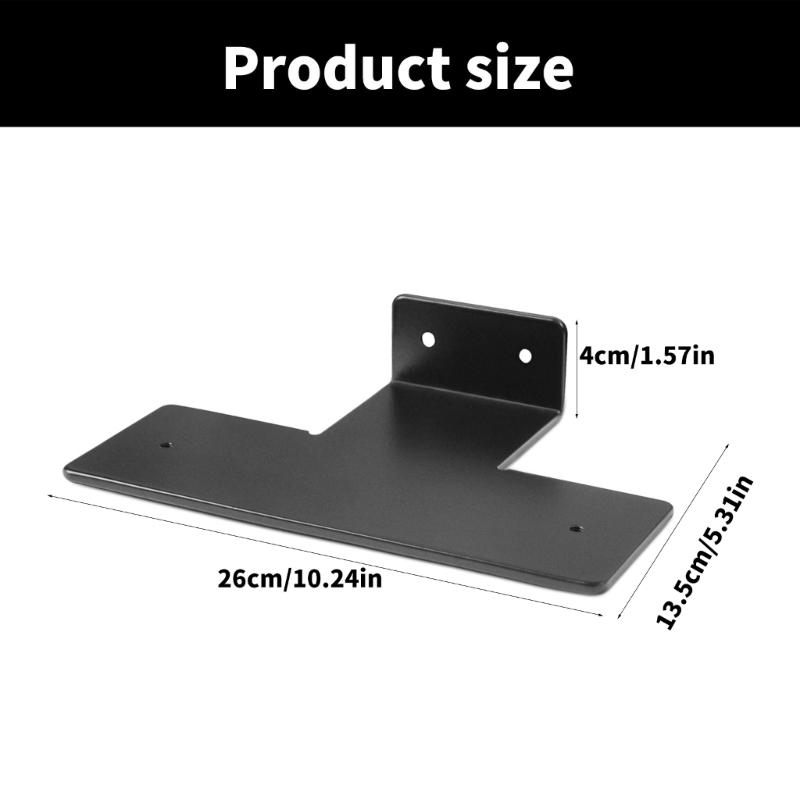 Solid Wall Brackets Holder For Portable Speakers, Perfect Fit For Speaker, Space Efficient Floating Shelf