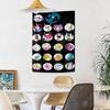 Digital Circus Wall Decor Tapestry Art For Pet Memorial Birthdaywedding Party Backdrop Family Gift