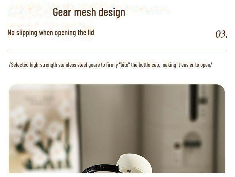 Многофункциональная телескопическая открывалка для банок и бутылок RAKUEN с функцией магнитного поворота