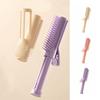 Anti-Static Scalable Curling Comb 2in1 Hairdressing Comb Professional Hair Root Fluffy Clips Salon