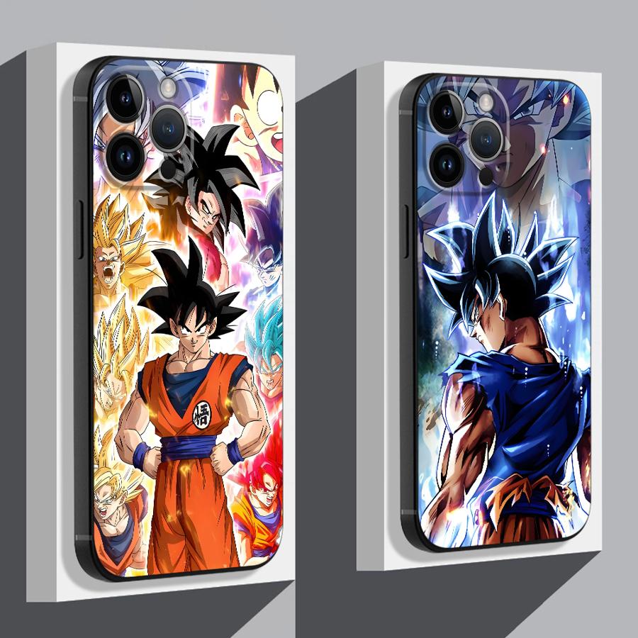 Чехол для телефона Dragon Ball Фриза Сон Гоку Мягкий Задняя крышка для Apple iPhone 16 Pro Max 16+ 15+ 12 X XR 16e 13 Mini 14 15 Plus