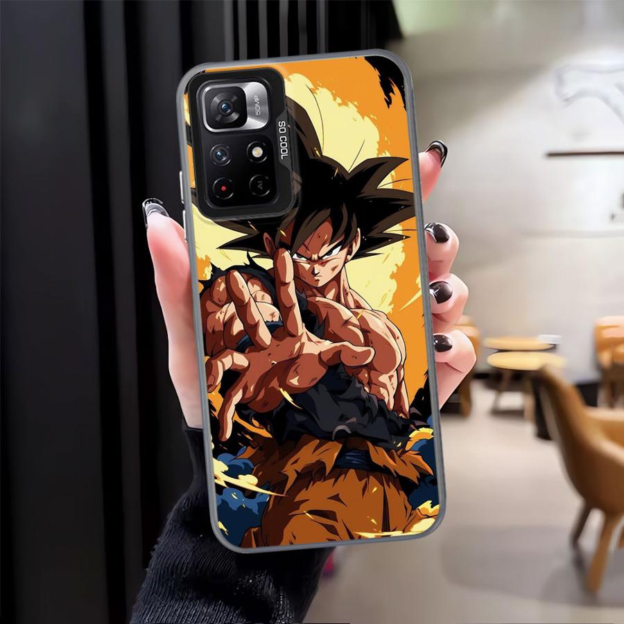 Чехол для Xiaomi Poco C51 C50 X3 NFC C61 X3 Pro Мягкий корпус Крутой Мультяшный Драконий Жемчуг