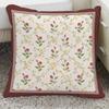 Light Luxury Pillow Retro Square Flower Decoration Sofa Ornaments Pillowcase New Chinese Style Removable and Washable Pillow Cushion