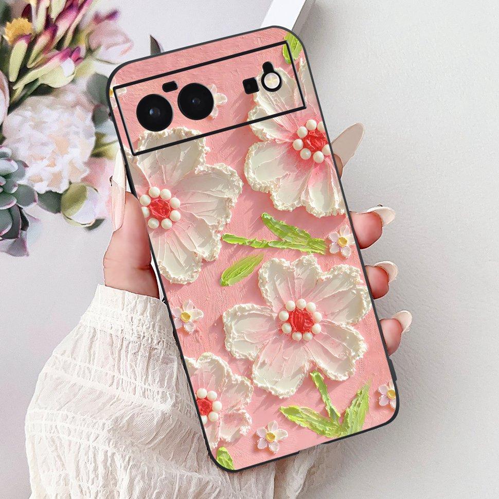 For Google Pixel 6 Case Cute Animals Soft Silicone Phone Cases For Google Pixel 6 Pixel6 Coque Ultra-thin TPU Back Cover Housing