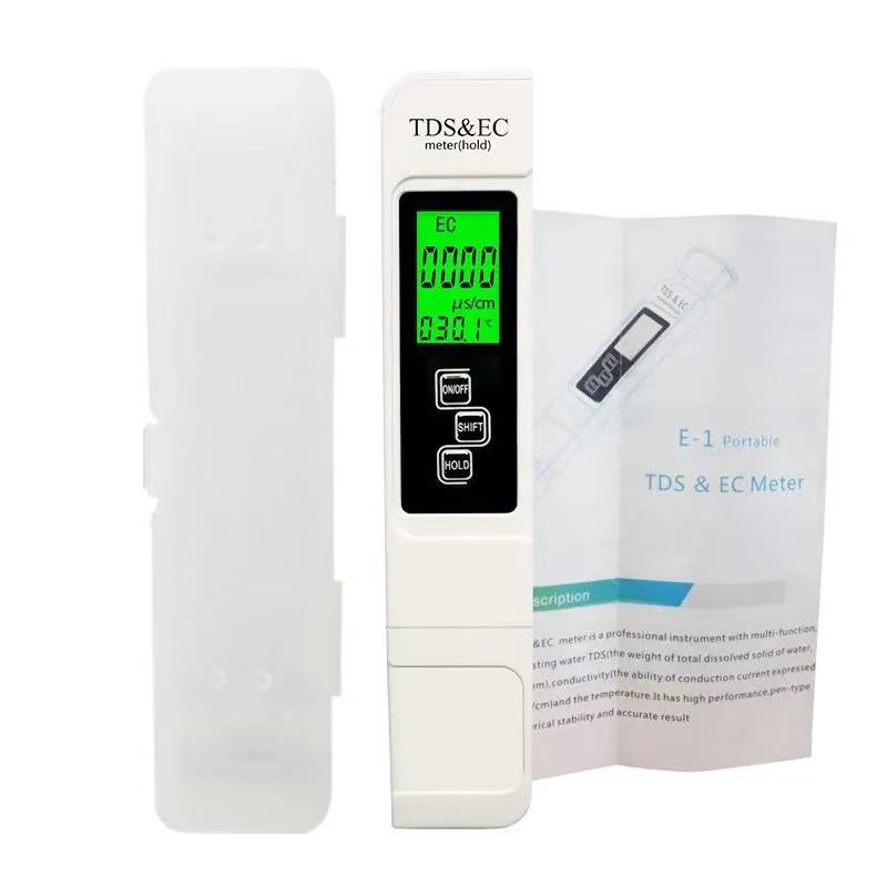 Astey 3-в-1 Высокоточный TDS Тестер качества воды для бытовой питьевой воды