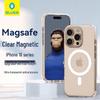 Магнитный прозрачный чехол Magsafe для iPhone 16 Pro