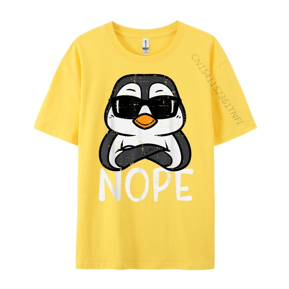 Penguin Nope Sunglasses Cool Toddler Free Shippping Clothes Unisexs Shirts Graphic